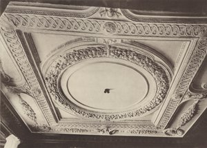Thorpe Hall, Peterborough, sufit jadalni autorstwa Charles Latham