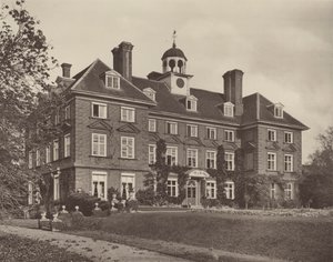 Tyttenhanger, Herts, Front Południowy autorstwa Charles Latham