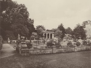 Wilton House, Wiltshire, włoski ogród autorstwa Charles Latham