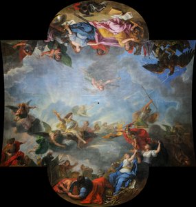 Zdobycie miasta i cytadeli Gandawy w sześć dni, 1678 autorstwa Charles Le Brun