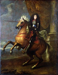 Portret konny Ludwika XIV (1638-1715) ok. 1668
