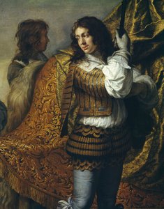 Portret kanclerza Seguira, autorstwa Charlesa Le Bruna (1619-1690), olej na płótnie, 295x357 cm, Detal, ok. 1660 autorstwa Charles Le Brun