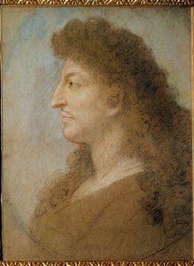 Portret Ludwika XIV ... autorstwa Charles Le Brun