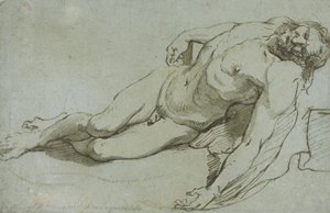 Martwy Chrystus, 1646 autorstwa Charles Le Brun