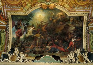 Franche-Comte podbite po raz drugi ... autorstwa Charles Le Brun