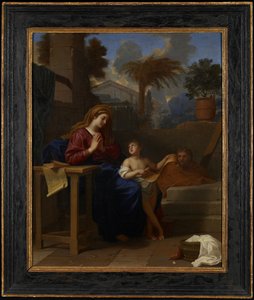 Święta Rodzina w Egipcie, ok. 1660 autorstwa Charles Le Brun