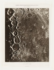 Carte photographique de la lune, planche XIX.A (Fotograficzna karta Księżyca, plansza XIX.A), 26 grudnia autorstwa Charles le Morvan