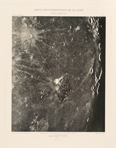 Fotograficzna mapa Księżyca, płyta XV, 20 grudnia autorstwa Charles le Morvan