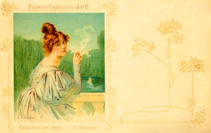 Kolekcja Job - Kalendarz 1900 (grawerowanie) autorstwa Charles Leandre