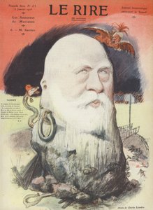 Ferdinand Sarrien, polityk francuski. Ilustracja do śmiechu