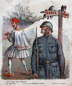 Grecja: I wojna światowa autorstwa Charles Leandre