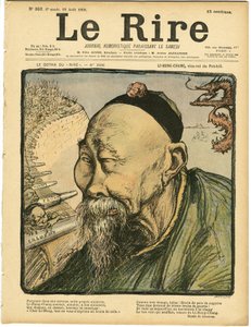 Ilustracja Charlesa Leandre (1862-1934) do okładki Le Lire autorstwa Charles Leandre