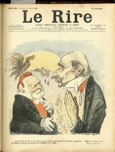 Ilustracja Charlesa Leandre (1862-1934) do okładki Le Rire autorstwa Charles Leandre