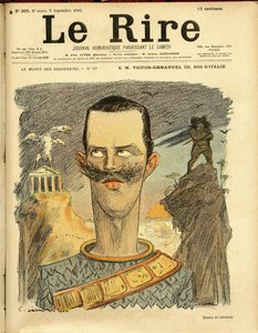 Ilustracja Charlesa Leandre (1862-1934) do okładki Le Rire autorstwa Charles Leandre
