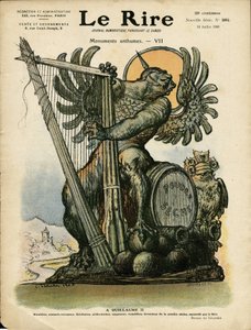 Ilustracja Charlesa Leandre (1862-1934) do okładki Le Rire autorstwa Charles Leandre