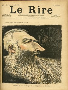 Ilustracja Charlesa Leandre (1862-1934) do okładki Le Rire autorstwa Charles Leandre