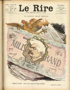 Ilustracja Charlesa Leandre (1862-1934) do okładki Le Rire autorstwa Charles Leandre