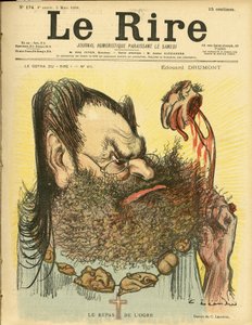 Ilustracja Charlesa Leandre (1862-1934) do okładki Le Rire autorstwa Charles Leandre