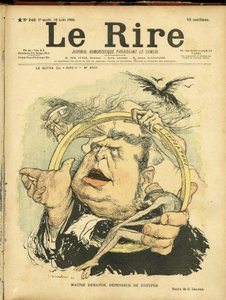 Ilustracja Charlesa Leandre (1862-1934) do okładki Le Rire autorstwa Charles Leandre