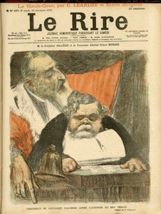 Ilustracja Charlesa Leandre (1862-1934) do okładki Le Rire autorstwa Charles Leandre