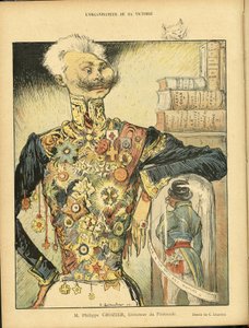 Ilustracja Charlesa Leandre (1862-1934) w Le Rire autorstwa Charles Leandre