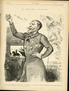 Ilustracja Charlesa Leandre (1862-1934) w Le Rire autorstwa Charles Leandre