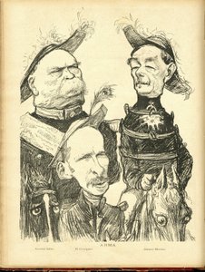 Ilustracja Charlesa Leandre (1862-1934) w Le Rire autorstwa Charles Leandre