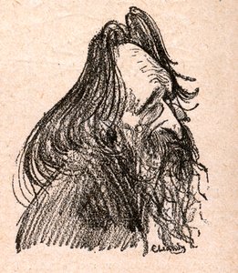 Jules Guesde (1845-1922) Francuski polityk - rycina w „Nasz drogi suweren” Paula Bosqa - ilustracja Charles Leandre (1862-1934) 1898 - autorstwa Charles Leandre