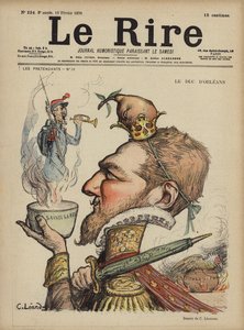 Książę Orleanu, ilustracja do Le Rire