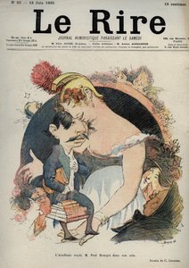 Paul Bourget (1852-1935) Francuski pisarz - L