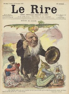 Paul Kruger, ilustracja do Le Rire