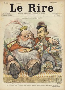 Sojusz anglo-japoński, ilustracja do Le Rire