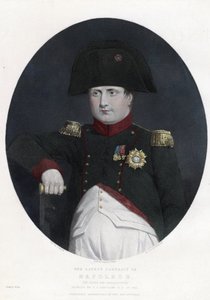 Najnowszy portret Napoleona na pokładzie statku Bellerophon - Eastlake, Sir Charles Lock (1793-1865) - 1815 - Akwaforta, akwarela - 29,5x22,4 - Kolekcja prywatna