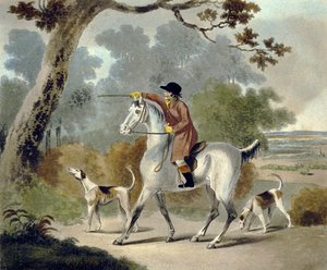 Popchnij go Tom Boy, z The Pytchley Hunt, grawerowane przez F. Jukesa (1745-1812)