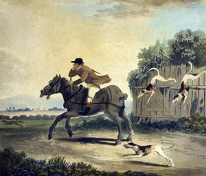 Przedni koń drużyny z Polowania na Pytchleya, ryty przez F.Dukesa (1745-1812)