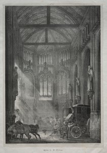 Kościół św. Mikołaja, Rouen autorstwa Charles Louis Lesaint