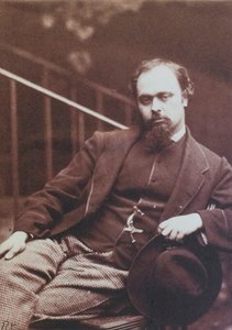 Dante Gabriel Rossetti, sfotografowany przez Lewisa Carrolla autorstwa Charles Lutwidge (1832 98) Dodgson