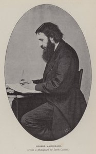 George Macdonald (zdjęcie czarno-białe) autorstwa Charles Lutwidge Dodgson