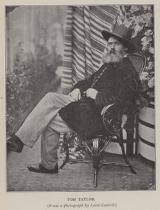 Tom Taylor (zdjęcie czarno-białe) autorstwa Charles Lutwidge Dodgson