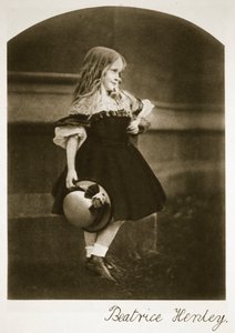 Beatrice Henley, wrzesień 1862 (zdjęcie w sepii) autorstwa Charles Lutwidge Dodgson