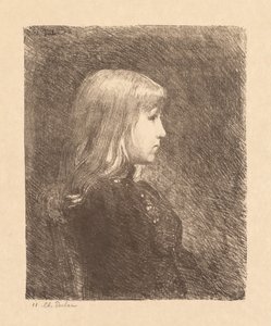 Młoda dama Młoda dziewczyna, 1892.