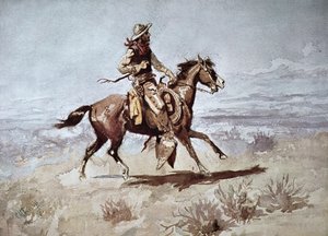 Włóczędzy autorstwa Charles Marion Russell