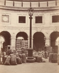 Hala zbożowa (wnętrze) autorstwa Charles Marville