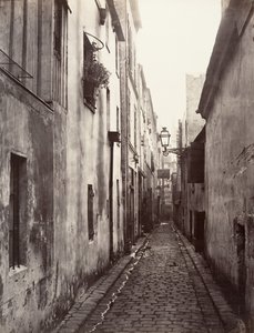 Impas Briare z Cité Coquenard, lata 60. XIX wieku. autorstwa Charles Marville