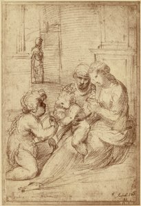 [Reprodukcja rysunku autorstwa Raphaëla]. autorstwa Charles Marville