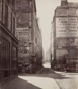 Rue Saint-Jacques, 1864 - przed lutym 1867 (zdjęcie) autorstwa Charles Marville