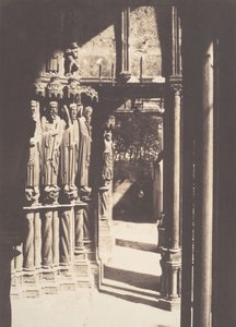 [Portal południowy, katedra w Chartres], 1854.