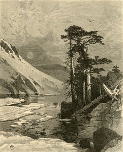 „Frozen Lake, Foot of James
