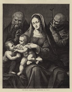 Święta Rodzina — Leonardo da Vinci