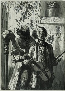 Śpiewacy uliczni autorstwa Charles Maurand